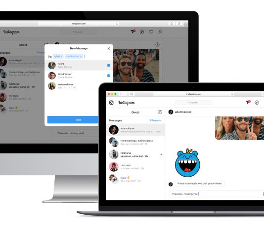 Instagram ne permite acum să accesăm mesajele din browser