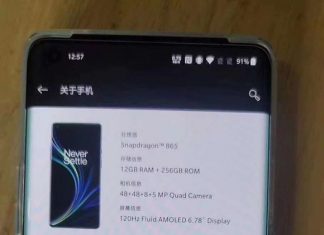 A apărut prima fotografie cu OnePlus 8 Pro „în carne și oase”