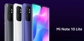 Xiaomi Mi Note 10 Lite se va lansa pe 30 Aprilie; aflăm specificațiile și design-ul acestuia