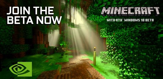 RTX este disponibil în varianta Beta pentru Minecraft