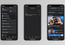 Facebook începe testarea noului dark mode