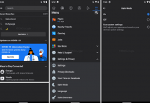 Noi capturi de ecran prezintă viitoare funcții pentru Facebook, inclusiv dark mode