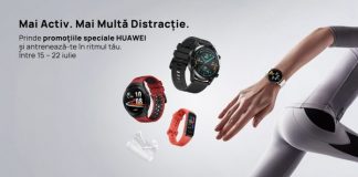 Huawei Sports Week aduce reduceri pentru ceasurile din seria Watch GT2, brățara Band 4 și căștile wireless Freebuds 3i