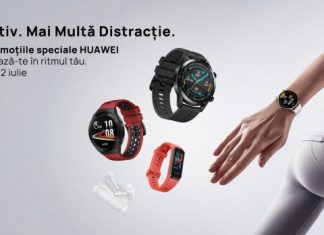 Huawei Sports Week aduce reduceri pentru ceasurile din seria Watch GT2, brățara Band 4 și căștile wireless Freebuds 3i