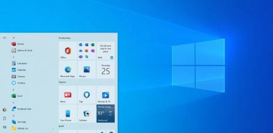 Microsoft anunță noul look al meniului de Start din Windows 10