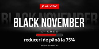 Allview anunță Black November, o abordare diferită a Black Friday