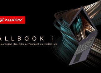 Allview lansează noul laptop Allbook i – perfect pentru orice utilizator