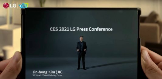 Telefonul rulabil LG Rollable va fi lansat anul acesta