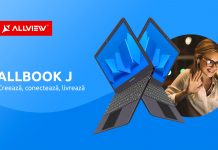 Allview prezintă noul Allbook J, cel mai nou laptop din portofoliul Allview, ce facilitează productivitatea, conectivitatea și portabilitatea
