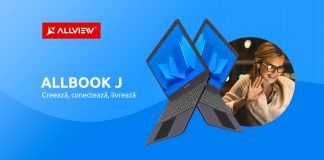 Allview prezintă noul Allbook J, cel mai nou laptop din portofoliul Allview, ce facilitează productivitatea, conectivitatea și portabilitatea