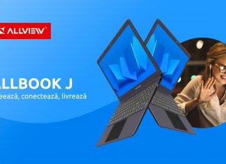 Allview prezintă noul Allbook J, cel mai nou laptop din portofoliul Allview, ce facilitează productivitatea, conectivitatea și portabilitatea