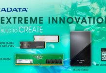 ADATA prezintă noi produse din seria Xtreme Innovations: module DRAM, SSD-uri și altele