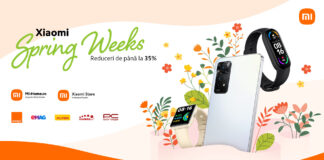 Xiaomi anunță reduceri de până la 35% la cele mai populare produse din România în cadrul Xiaomi Spring Weeks 2022