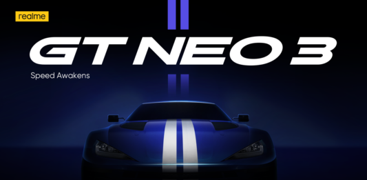 realme GT NEO 3 va fi lansat pe 22 martie în China