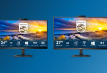 Noile monitoare Philips cu camere web de 5 MP sunt concepute pentru business și divertisment