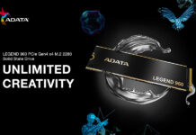 ADATA lansează SSD-ul LEGEND 960 PCIe Gen4 x4 M.2 2280