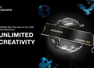 ADATA lansează SSD-ul LEGEND 960 PCIe Gen4 x4 M.2 2280