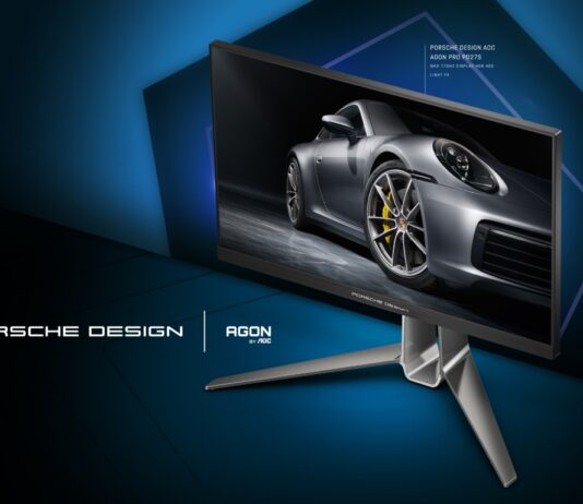 Design premiat și ADN de gaming: Porsche Design și AGON by AOC prezintă noul monitor de gaming PD27S