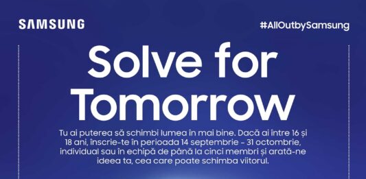 Samsung Electronics România anunță startul celei de-a doua ediții a competiției naționale Solve for Tomorrow