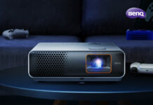 BenQ anunță un nou video proiector short throw 4LED destinat gaming-ului pe consolă în format XXL