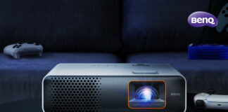 BenQ anunță un nou video proiector short throw 4LED destinat gaming-ului pe consolă în format XXL