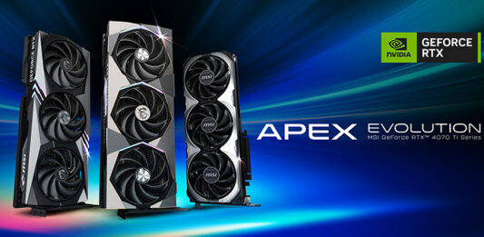 MSI anunță noile plăci grafice din seria NVIDIA® GeForce RTX 4070 Ti