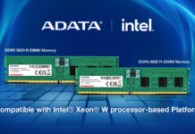 ADATA – lider în industrie prin lansarea primului modul de memorie overclockată compatibilă cu noile procesoare Intel® Xeon® W