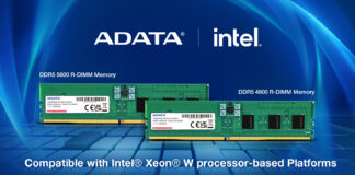 ADATA – lider în industrie prin lansarea primului modul de memorie overclockată compatibilă cu noile procesoare Intel® Xeon® W