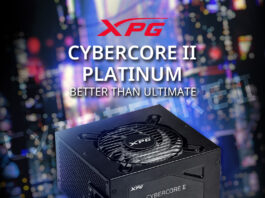 XPG lansează sursa CYBERCORE II certificată ATX3.0 Platinum și PCIe 5.0 ready