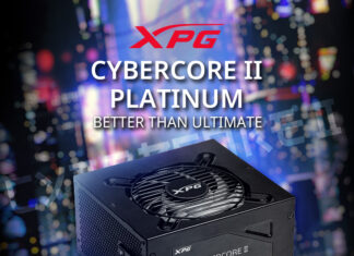XPG lansează sursa CYBERCORE II certificată ATX3.0 Platinum și PCIe 5.0 ready