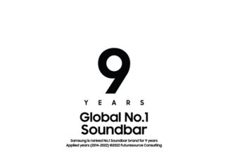 Samsung Soundbar, pe locul 1 în vânzările globale pentru al 9-lea an consecutiv
