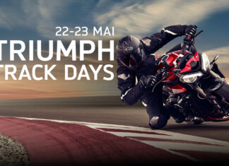 Triumph România organizează prima ediție Track Days – primul eveniment de test ride care are loc în perioada 22-23 mai la Motorpark România
