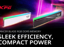 XPG lansează memoriile LANCER BLADE DDR5 cu radiator cu profil redus și un raport preț-performanță ridicat