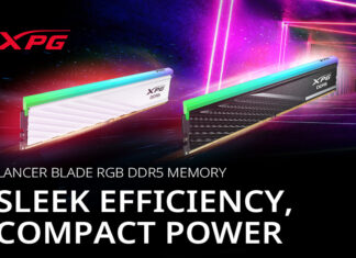 XPG lansează memoriile LANCER BLADE DDR5 cu radiator cu profil redus și un raport preț-performanță ridicat