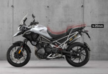 TRIUMPH MOTORCYCLES ANUNȚĂ NOUL SISTEM DE REDUCERE ACTIVĂ A PREÎNCĂRCĂRII PENTRU TIGER 1200