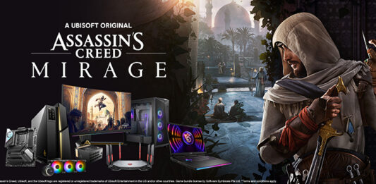 MSI face echipă cu UBISOFT pentru a crea o nouă experiență de joc în Assassin’s Creed® Mirage: Fuziunea perfectă între jocuri premium și aventuri epice