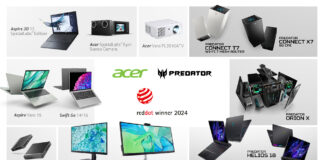 Produsele Acer Vero și dispozitivele de gaming Predator au primit distincții pentru design la Red Dot Awards 2024