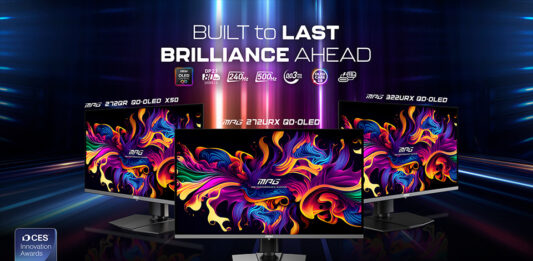 MSI lansează primele monitoare QD-OLED 4K 240Hz și QHD 500Hz de 27″ din lume