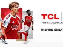 ARSENAL ȘI TCL ANUNȚĂ UN NOU PARTENERIAT GLOBAL MULTI-ANUAL PENTRU A INSPIRA O NOUĂ GENERAȚIE DE SUPORTERI