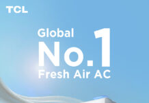 TCL, desemnată marca nr. 1 mondială de aparate de aer condiționat Fresh Air