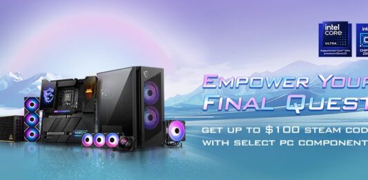 Componentele MSI îți oferă puterea necesară pentru misiunea finală cu un cod Steam gratuit!