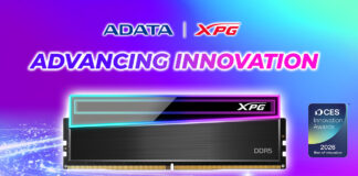 XPG câștigă premiul suprem la CES 2026 — „Best of Innovation” pentru memoriile de gaming NOVAKEY RGB DDR5