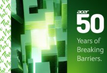 Acer sărbătorește 50 de ani în avangarda tehnologiei