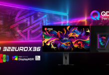 Primul monitor de gaming QD-OLED cu Triple Mode din lume: MPG OLED 322URDX36, 31,5 inci, 4K 360Hz
