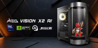 MSI prezintă MEG Vision X2 AI+: primul desktop de gaming din lume cu companion AI agentic